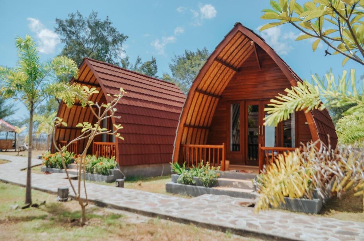 Laba Laba Bungalow Gili Meno Buitenkant foto